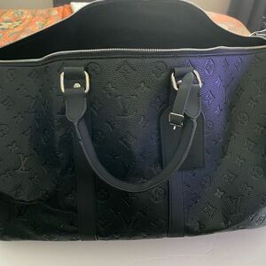 Black travel bag